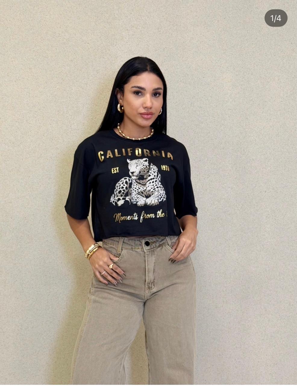 Camiseta California preto